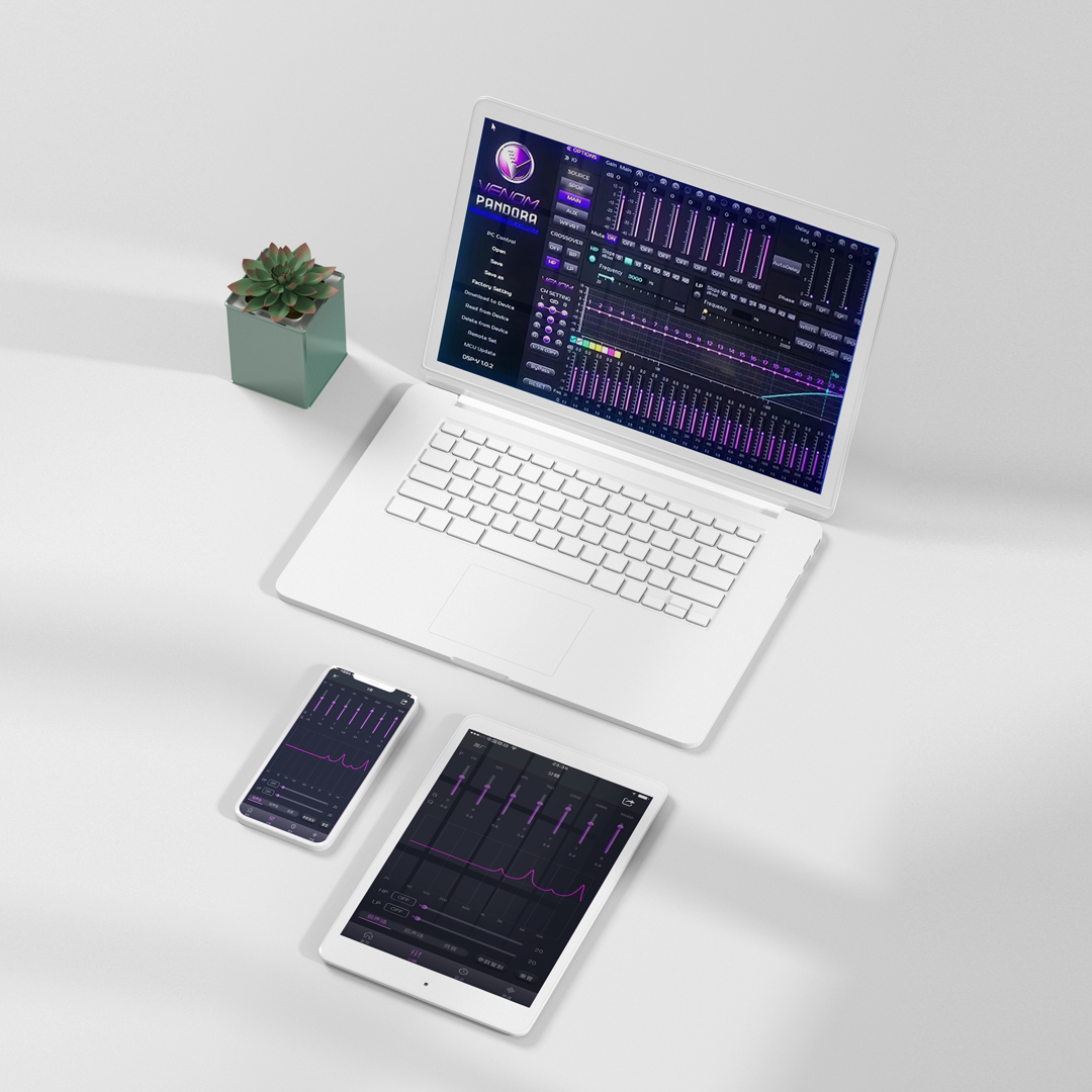 DSP处理器调音软件汽车音响DSP电脑手机小程序版本各种品牌型号-图1