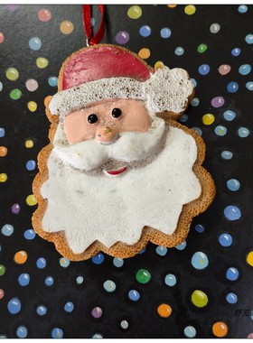 树脂装饰挂件圣诞节书房姜饼