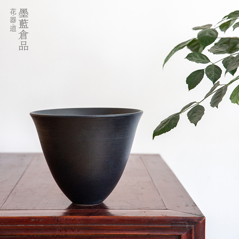 日本进口池坊生花立花教学标准花器禅意日式插花器皿花道花瓶花盆 日本进口池坊生花立花教学标准花器禅意日式插花器皿花道花瓶花盆