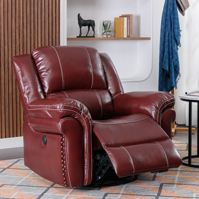美式真皮沙发椅懒人电动牛皮影院躺椅摇椅办公午休沙发客厅组合,淘宝优惠券,粉丝福利购,淘宝优惠卷