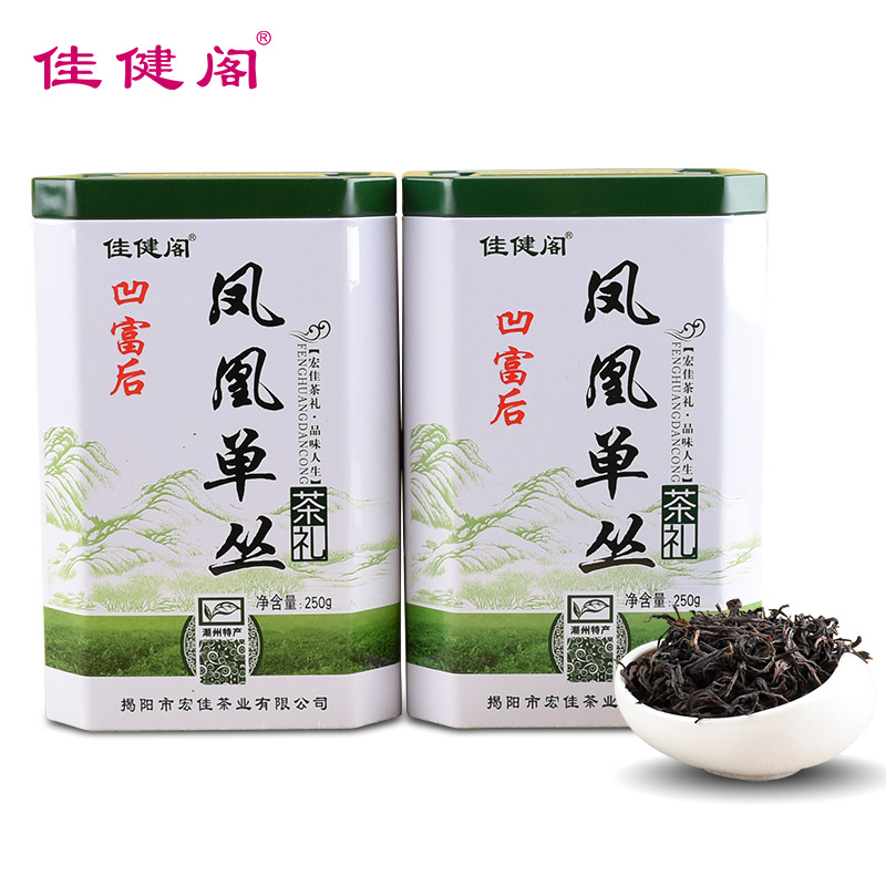 佳健阁凤凰单枞茶【凹富后】单丛茶乌岽塌堀后黄栀香系500g-图0