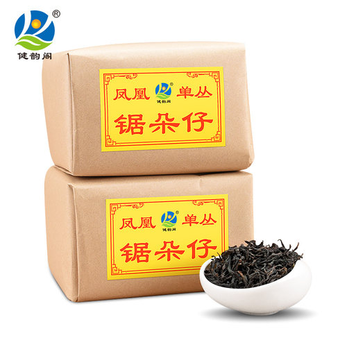 【杏仁香】凤凰单枞茶 潮州凤凰单丛茶叶又名锯朵仔 传统纸包500g - 图0