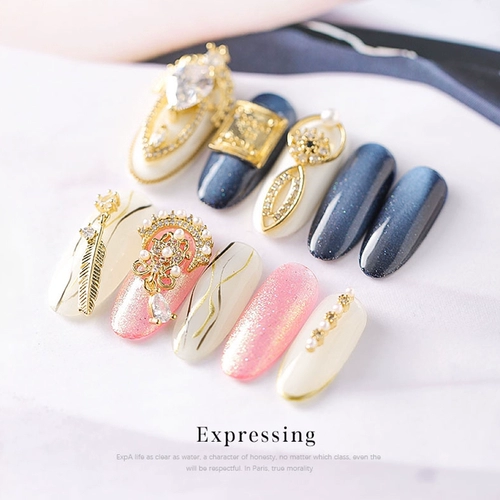 指甲贴合金钻美甲饰品指甲油胶装饰 贴指甲的钻网红爆款闪钻厂家