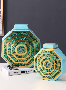 新中式风陶瓷纯手工茶几客厅桌面