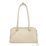 Летняя модная вместительная и большая сумка на одно плечо, Южная Корея, из натуральной кожи, французский стиль