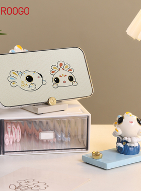 可爱滴水兽手机支架摆件福建泉州文创闽南特色桌面装饰送纪念礼物