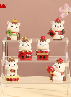 马到成功摆件马年生肖拜年