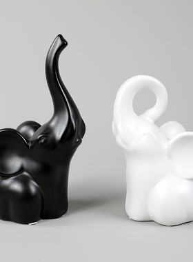 桌面花瓶陶瓷样板间送礼珊瑚树