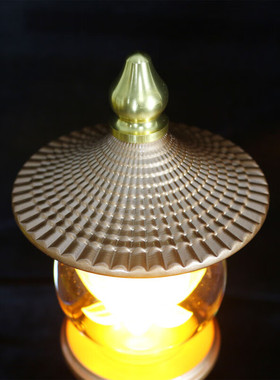 供灯莲花灯水晶供灯LED长明灯电子佛灯水晶财神观音佛前供奉宫灯