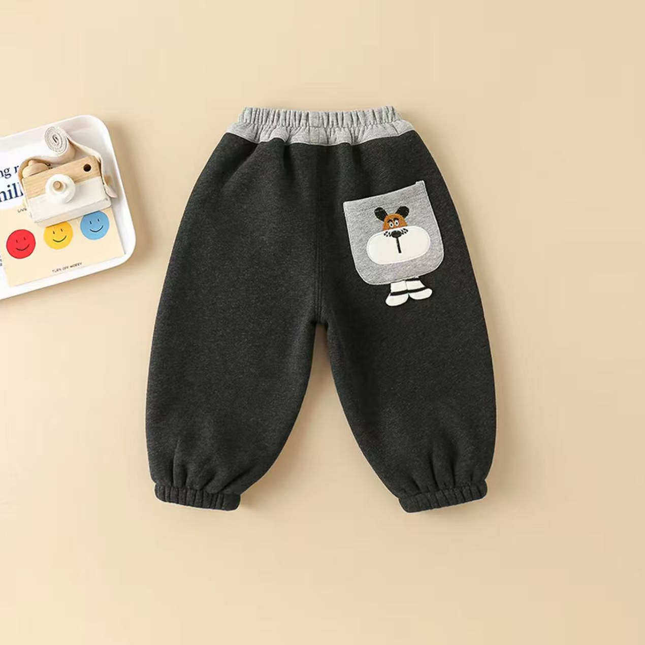 男童加绒裤子秋冬款外穿儿童运动休闲裤一体绒卫裤宝宝加厚冬装潮,淘宝优惠券,粉丝福利购,淘宝优惠卷