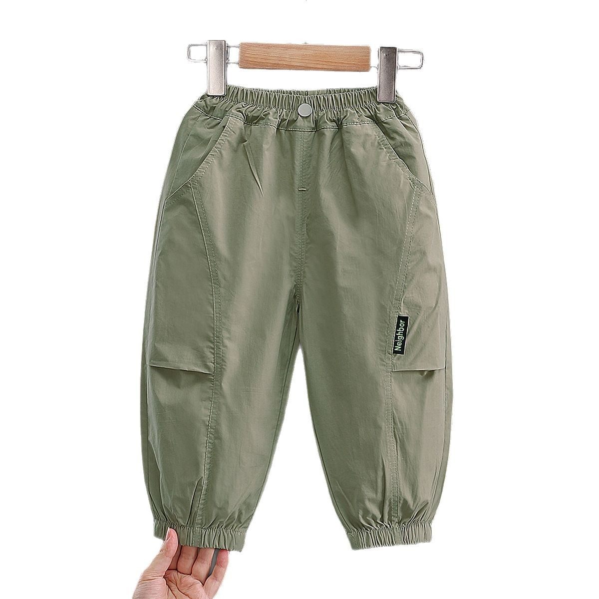 儿童防蚊裤男童裤子夏季薄款女宝宝速干休闲裤小童工装裤夏天长裤,淘宝优惠券,粉丝福利购,淘宝优惠卷