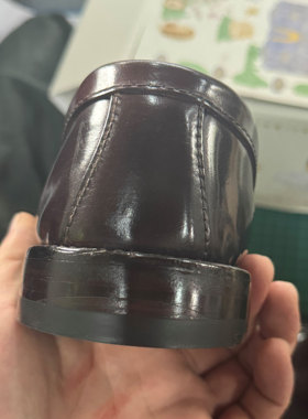 后跟替换服务固特异鞋布雷克鞋手缝沿条鞋皮底正装皮鞋真皮橡胶
