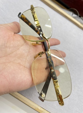 天然水晶养目镜竹叶青养眼抗疲劳