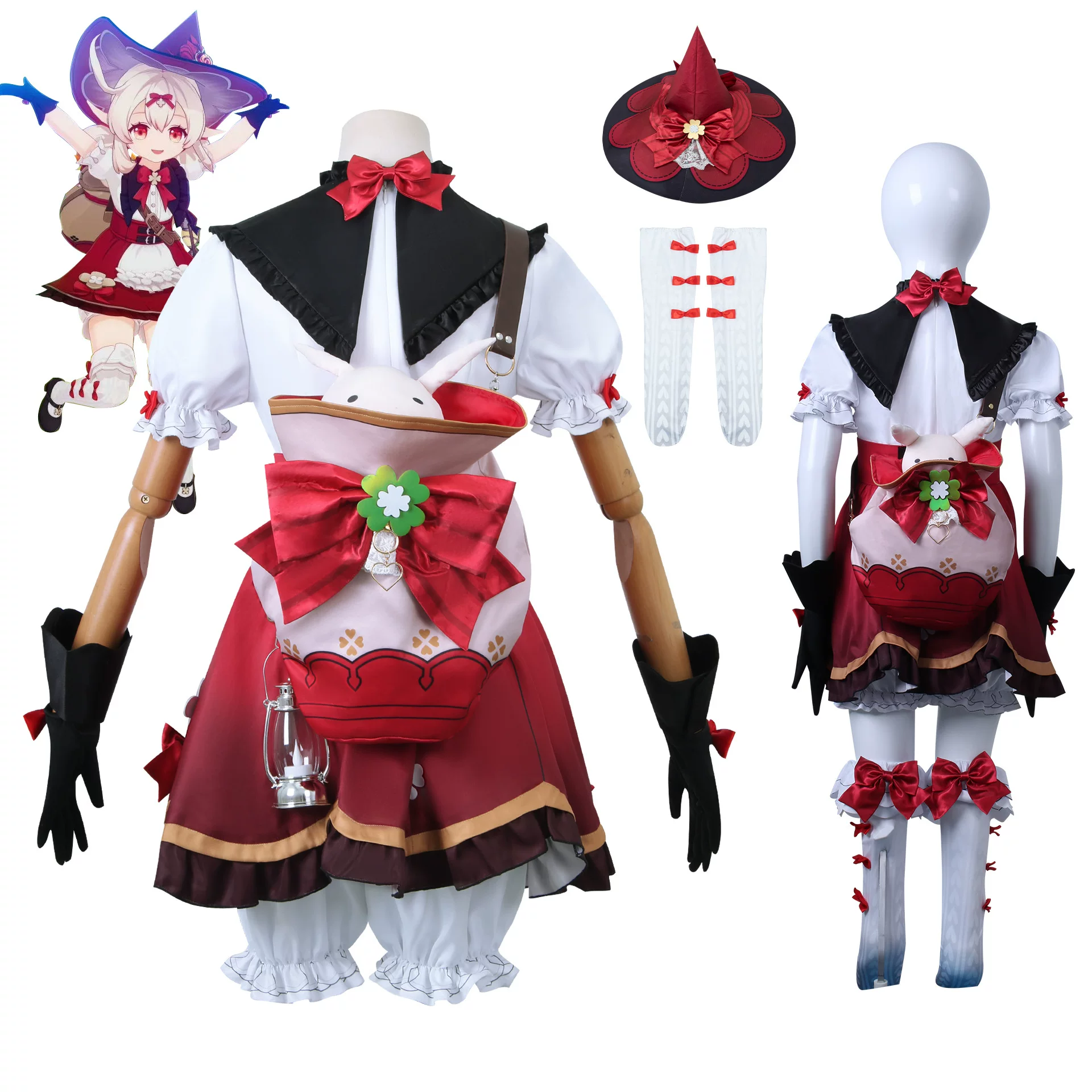 Оригинальный к cosplay Киликили, ведьма, сервис кCosplay, Ци Хуасин, свеча, лоли, аниме, игра, Кид