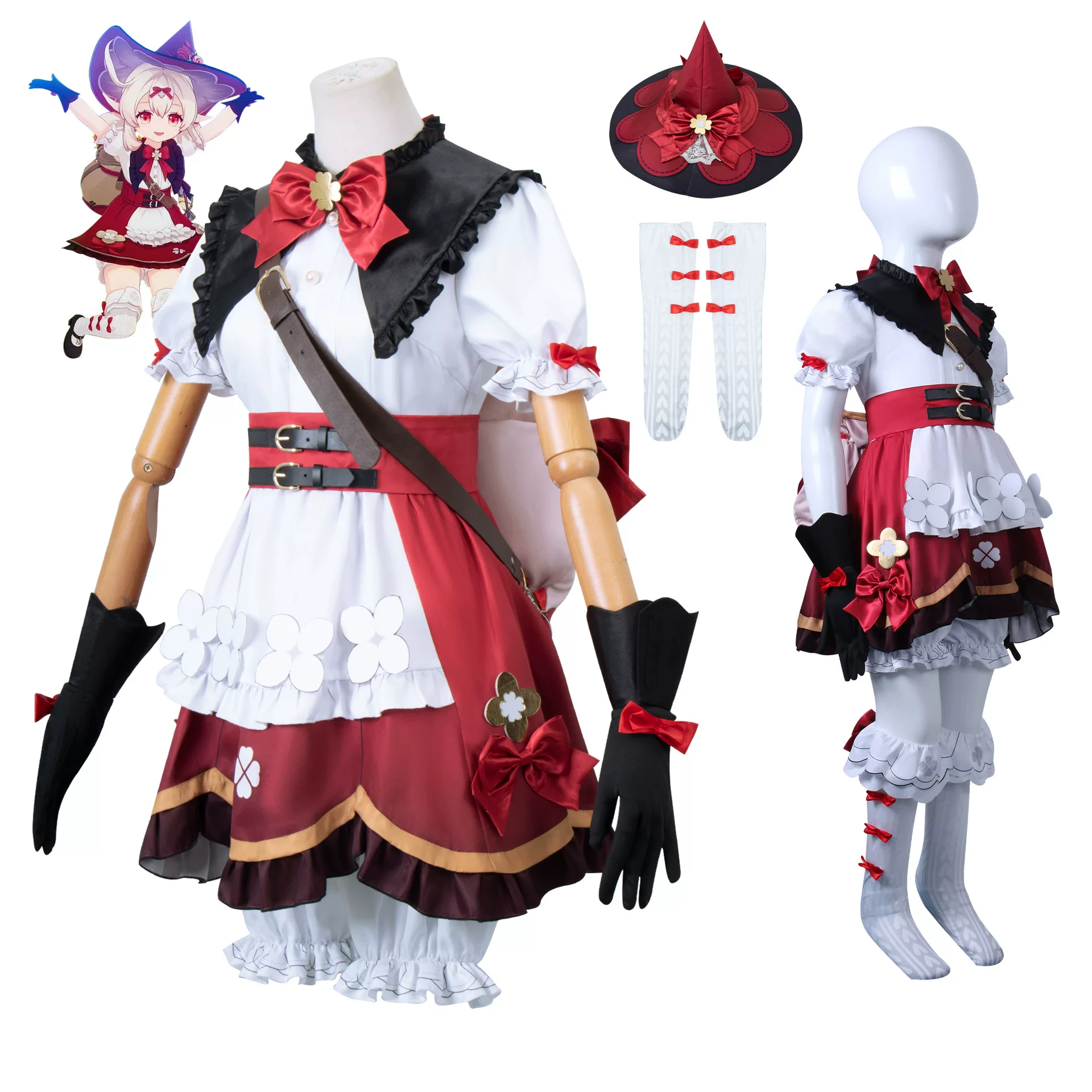 Оригинальный к cosplay Киликили, ведьма, сервис кCosplay, Ци Хуасин, свеча, лоли, аниме, игра, Кид