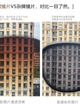 细金框茶色渐变墨镜女款显脸小素颜出游高级感防紫外线百搭太阳镜