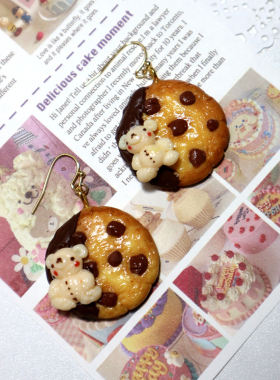 DIY手工陶土制作女食玩少女饰品