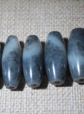 新疆和田玉籽料文玩手机挂件吊坠项手串链牌转运珠勒子青花一线天