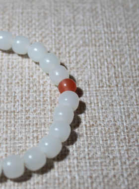 新疆和田玉籽料文玩手机钥匙小挂件吊坠项手串链牌转运珠勒子手串