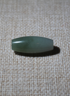 新疆和田玉籽料文玩挂件吊坠项手串链牌转运珠勒子青花带翠三色