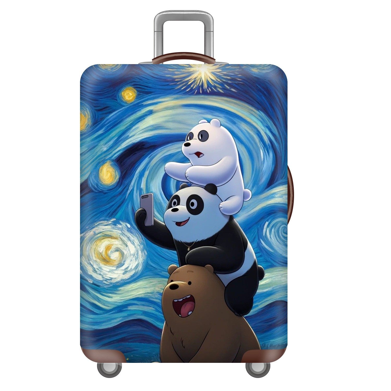 星夜尤达弹力箱套拉杆箱旅行旅游登机行李皮箱保护罩防尘袋子耐磨,淘宝优惠券,粉丝福利购,淘宝优惠卷