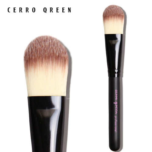 CQ Foundation Brush Brush Foundation Crash Slim Fiber без масляного всасывающего масла и равномерно сделать макияж