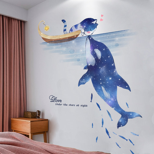 <Tang Ying> Bedside Decoration Wall Sticker for Bedroom
