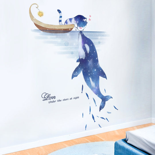 <Tang Ying> Bedside Decoration Wall Sticker for Bedroom
