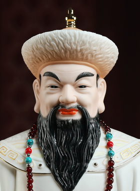 【感恩结缘优惠】《白太爷白老太神像》中式四大家族供奉家用