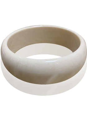 藏族猛犸象牙佛珠配饰贵妃手镯