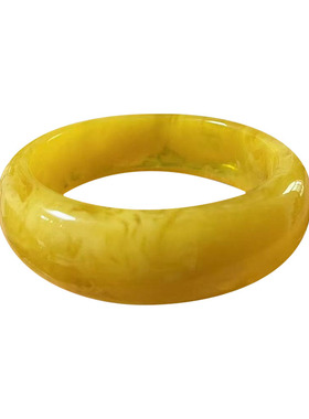 仿蜜蜡贵妃工艺品手镯新款现货