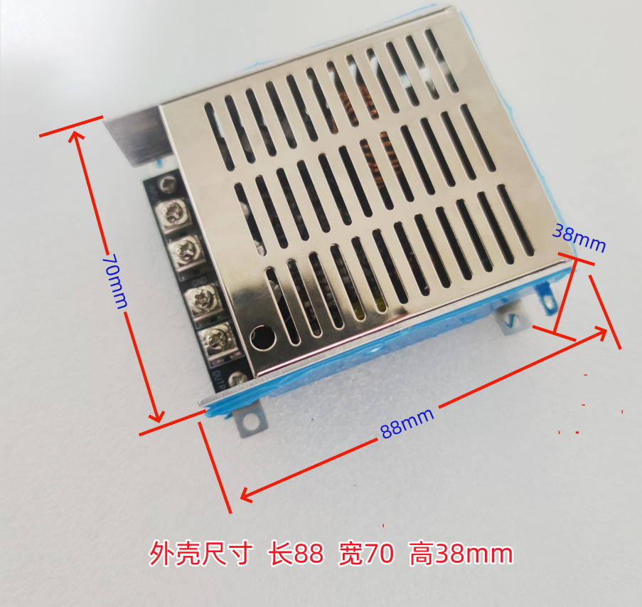 12V转24V电源转换器5A升压模块车载12V转24V柴暖升压器 12V变24V-图3