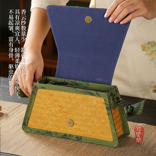 Ретро вместительная и большая сумка через плечо, барсетка