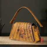 Ретро вместительная и большая сумка через плечо, барсетка