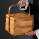 Портативная корзина, чайный сервиз, система хранения, упаковка, DIY, подарок на день рождения