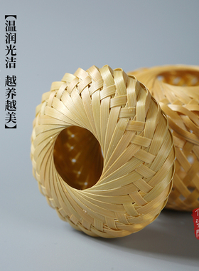 头层皮精编手工茶宠壶盖把玩