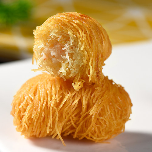 祥口福面包丝酥皮丝冷冻面包丝500g/包迪拜巧克力面丝烘焙半成品 - 图3