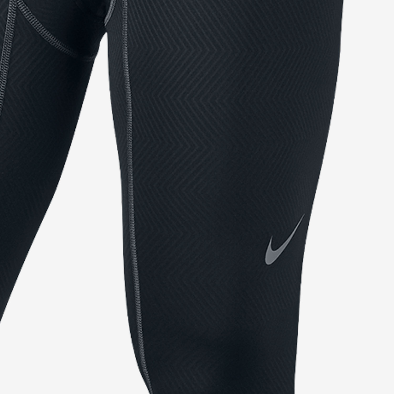 Nike/耐克正品秋季新款针织男子运动健身紧身弹力长裤 596297-010 - 图2