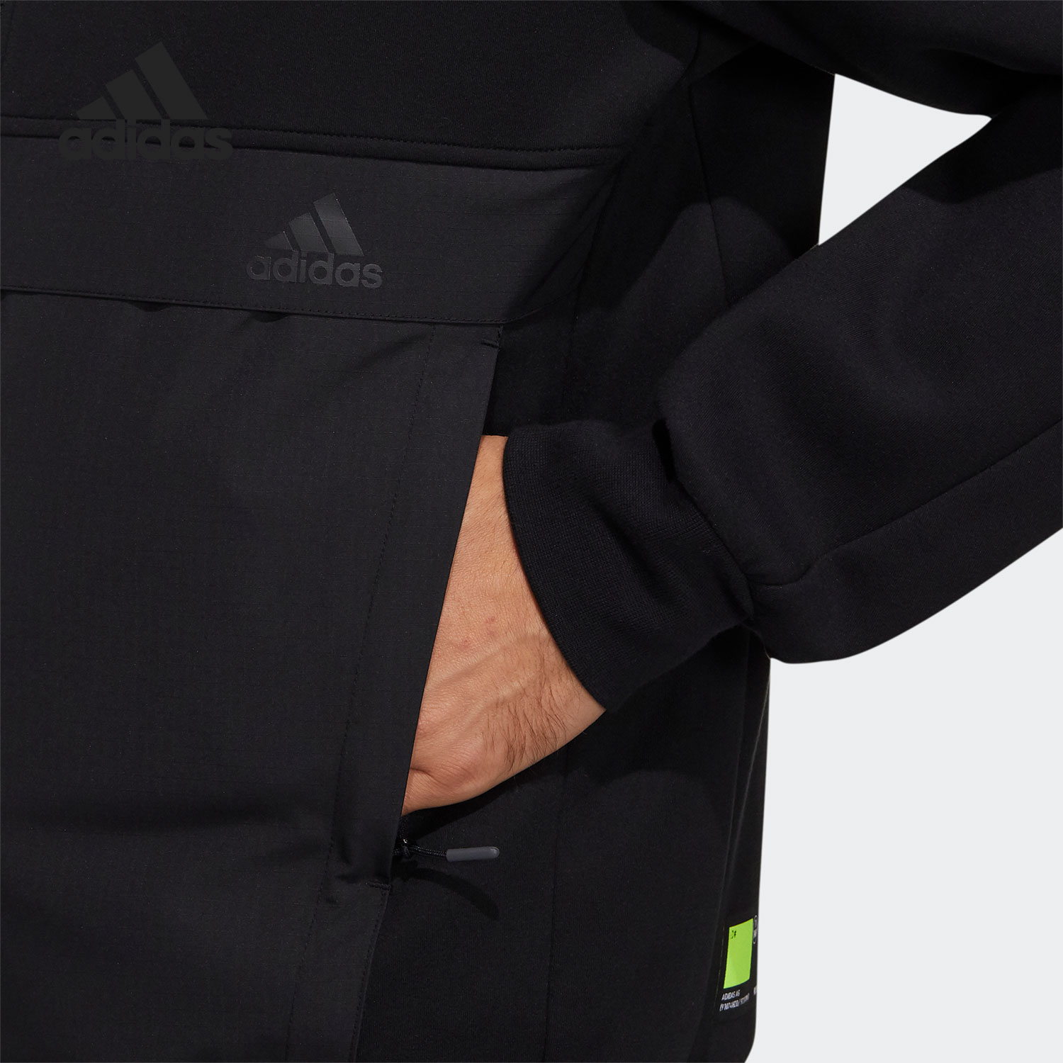 Adidas/阿迪达斯正品TH JKT KN FABMX男子运动夹克外套 GP0962-图2