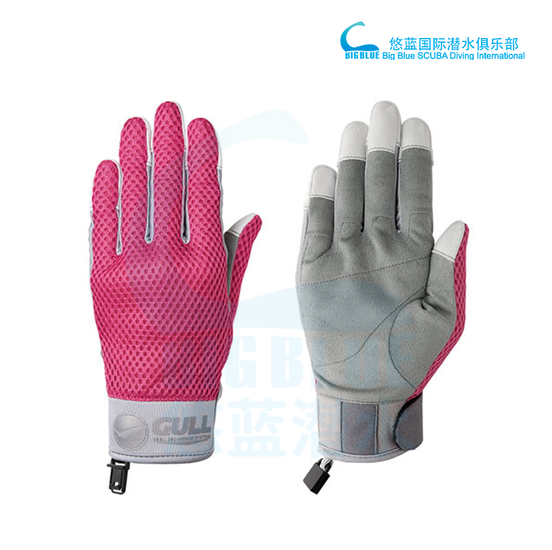 日本GULL SP GLOVESⅢ 专业薄款 潜水手套 女士2mm防刺防割 - 图2