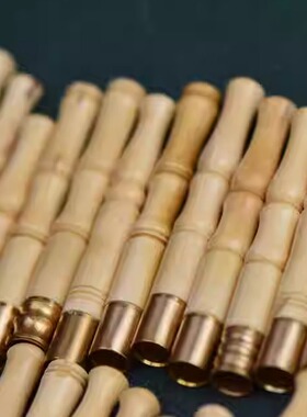 天然猛犸象牙烟嘴粗细烟两用型带过滤循环型升级款礼品配礼盒送礼