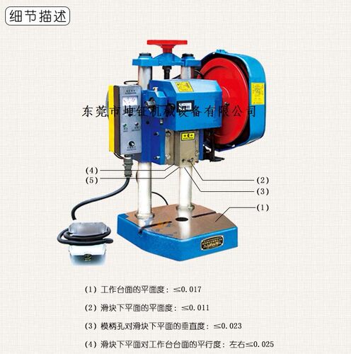JB04-1T台式电动脚踏小冲床 正品1T台式电动脚踏小冲床 小冲床 - 图1