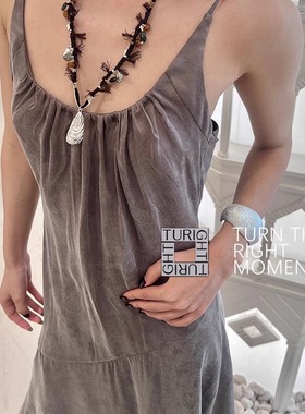 TURIGHT买手店25SS现货Juunngle lab设计师品牌 鎏沙手镯