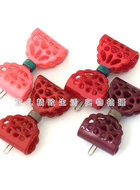 AZNAVOUR发夹镂空蕾丝蝴蝶结