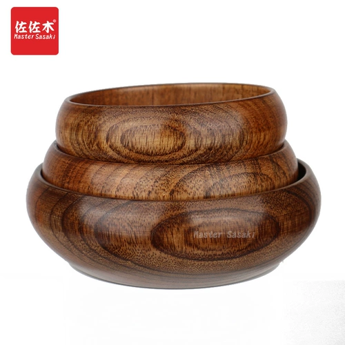 Японский стиль творческий деревянный диск дома с твердым деревом диск для завтрака