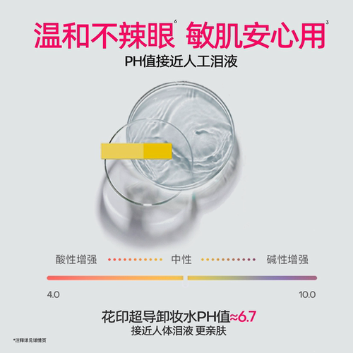 花印卸妆水女温和脸部眼唇三合一亲肤深层净颜清爽官方正品 - 图3