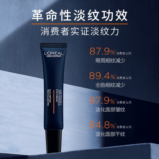 L'Oreal Men's Youth Muscle Source Multi-Effect Light Striped Eye Cream