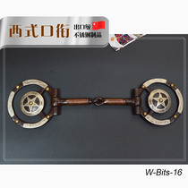 Western-style lettering with a horse chewy mouth armature Ma armature copper mouth Destar western giant equestrian horse