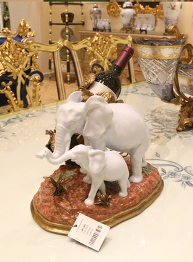 茱莉安陶瓷法式桌面工艺品