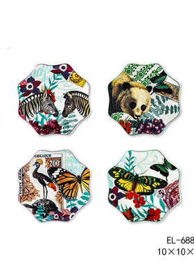 茱莉安法式陶瓷下午茶装饰杯垫